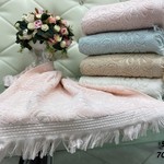 Набор полотенец для ванной 6 шт. Sofi De Marko ESRA хлопковая махра 70х140, фото, фотография