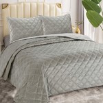 Покрывало Sofi De Marko ОФИРА велюр хлопок/вискоза бежевый 230х250, фото, фотография