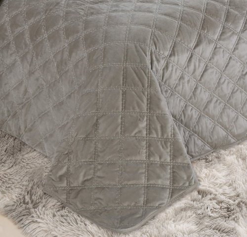 Покрывало Sofi De Marko ОФИРА велюр хлопок/вискоза бежевый 230х250, фото, фотография