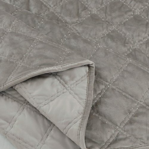 Покрывало Sofi De Marko ОФИРА велюр хлопок/вискоза бежевый 230х250, фото, фотография