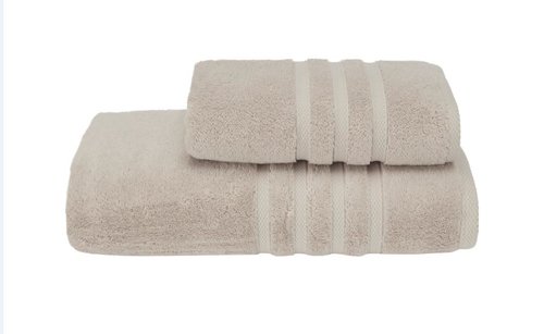 Полотенце для ванной Soft Cotton BOHEME хлопковая махра стальной 50х100, фото, фотография
