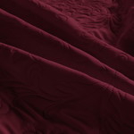 Покрывало Sofi De Marko АМАРА велюр хлопок/вискоза бордовый 240х260, фото, фотография