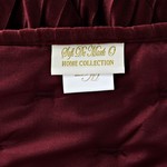 Покрывало Sofi De Marko АДАЖИО велюр вискоза бордовый 240х260, фото, фотография