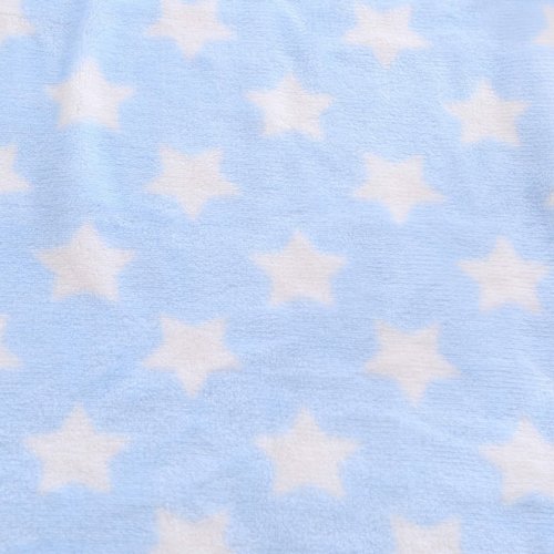 Плед детский для новорожденных с игрушкой Sofi De Marko ДАМБО велсофт голубой 100х150, фото, фотография
