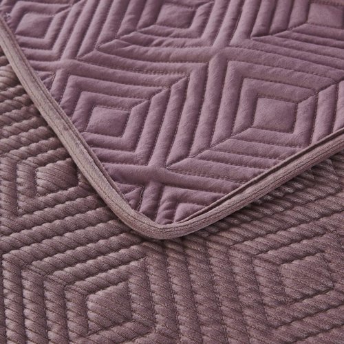 Покрывало Sofi De Marko РОКСАНА велюр вискоза пепельная роза 230х250, фото, фотография