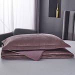 Покрывало Sofi De Marko РОКСАНА велюр вискоза пепельная роза 230х250, фото, фотография