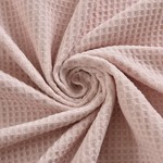 Вафельная простынь-покрывало для укрывания Sofi De Marko ГРЕТА хлопок розовый 220х240, фото, фотография