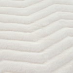 Плед-покрывало Sofi De Marko КЛИМЕНТИНА искусственный мех белый 160х220, фото, фотография