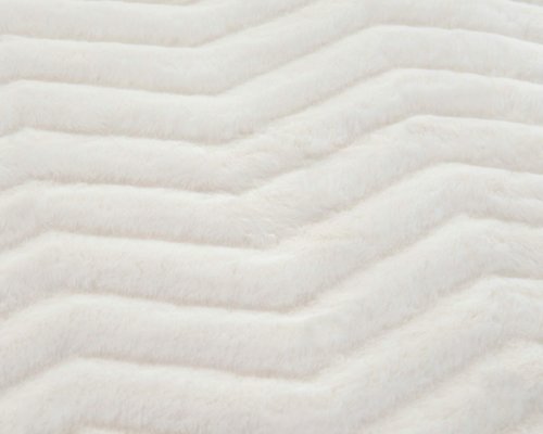 Плед-покрывало Sofi De Marko КЛИМЕНТИНА искусственный мех белый 210х230, фото, фотография
