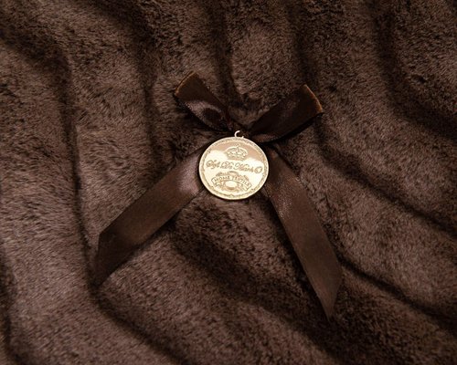 Плед-покрывало Sofi De Marko КЛИМЕНТИНА искусственный мех шоколадный 160х220, фото, фотография