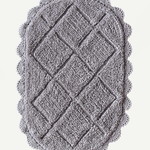 Коврик для ванной Sofi De Marko PENNY хлопок серый 60х100, фото, фотография