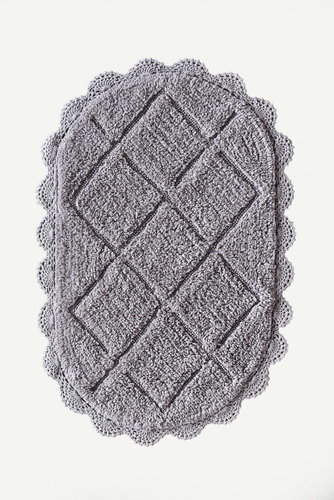 Коврик для ванной Sofi De Marko PENNY хлопок серый 60х100, фото, фотография