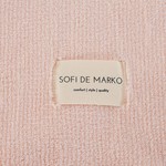 Плед-покрывало Sofi De Marko СТЕЛЛА велсофт персиковый 160х220, фото, фотография