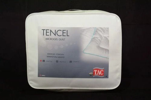 Одеяло TAC TENCEL микроволокно/тенсел белый 195х215, фото, фотография