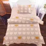 Детское постельное белье Sofi De Marko МИЛИНИ хлопковый сатин серый 1,5 спальный, фото, фотография