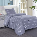 Детское постельное белье Sofi De Marko СИМФОНИЯ хлопковый сатин фиолетовый 1,5 спальный, фото, фотография