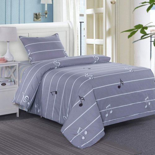 Детское постельное белье Sofi De Marko СИМФОНИЯ хлопковый сатин фиолетовый 1,5 спальный, фото, фотография