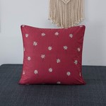 Постельное белье Sofi De Marko ДЕМИ хлопковый сатин бордовый 2-х спальный, фото, фотография