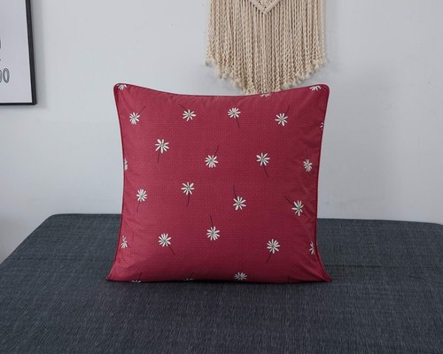 Постельное белье Sofi De Marko ДЕМИ хлопковый сатин бордовый 1,5 спальный, фото, фотография