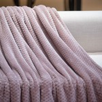 Плед-покрывало Sofi De Marko ЭШЛИ велсофт пепельная роза 220х240, фото, фотография