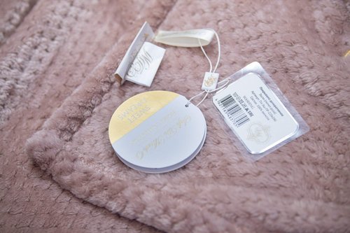 Плед-покрывало Sofi De Marko ЭШЛИ велсофт пепельная роза 220х240, фото, фотография