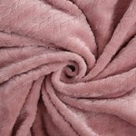 Плед-покрывало Sofi De Marko ФЛОРИАН велсофт пудра 160х220, фото, фотография