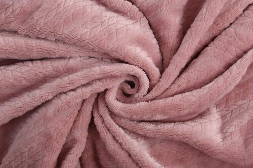 Плед-покрывало Sofi De Marko ФЛОРИАН велсофт пудра 160х220, фото, фотография