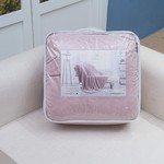 Плед-покрывало Sofi De Marko ФЛОРИАН велсофт пудра 160х220, фото, фотография