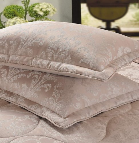 Покрывало Sofi De Marko ЛАМИНА жаккард полиэстер пудра 240х260, фото, фотография