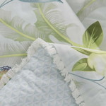 Постельное белье без пододеяльника с одеялом Sofi De Marko БЕРНАДЕТТ хлопковый сатин V12 семейный, фото, фотография