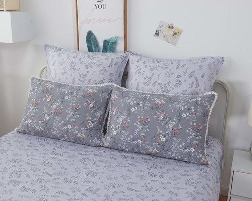 Постельное белье без пододеяльника с одеялом Sofi De Marko БЕРНАДЕТТ хлопковый сатин V5 евро, фото, фотография