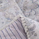 Постельное белье без пододеяльника с одеялом Sofi De Marko БЕРНАДЕТТ хлопковый сатин V23 семейный, фото, фотография