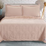 Постельное белье без пододеяльника с одеялом Sofi De Marko ТОСКАНА хлопковый сатин бежевый 1,5 спальный, фото, фотография