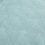 Постельное белье без пододеяльника с одеялом Sofi De Marko ТОСКАНА хлопковый сатин изумрудный 1,5 спальный, фото, фотография