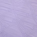 Постельное белье без пододеяльника с одеялом Sofi De Marko ТОСКАНА хлопковый сатин лиловый 1,5 спальный, фото, фотография