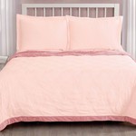 Постельное белье без пододеяльника с одеялом Sofi De Marko ТОСКАНА хлопковый сатин пудра 1,5 спальный, фото, фотография