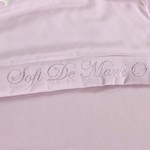 Постельное белье без пододеяльника с одеялом Sofi De Marko ИЗИДА хлопковый сатин лиловый семейный, фото, фотография
