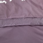 Постельное белье без пододеяльника с одеялом Sofi De Marko ИЗИДА хлопковый сатин шоколадный семейный, фото, фотография