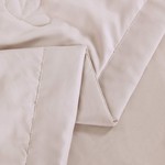 Постельное белье без пододеяльника с одеялом Sofi De Marko ИЗИДА хлопковый сатин бежевый семейный, фото, фотография