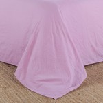 Постельное белье без пододеяльника с одеялом Sofi De Marko КАМЕЛИЯ хлопковый сатин розовый евро, фото, фотография