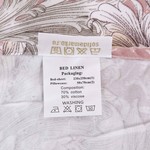 Постельное белье без пододеяльника с одеялом Sofi De Marko ОКТАВИЯ хлопковый сатин V9 евро, фото, фотография