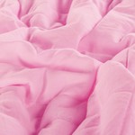 Постельное белье без пододеяльника с одеялом Sofi De Marko САНДРА жатый сатин розовый евро, фото, фотография