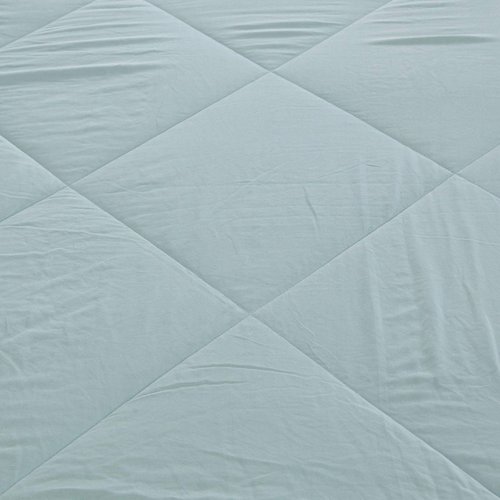 Постельное белье без пододеяльника с одеялом Sofi De Marko ФЕМИДА жатый сатин V4 семейный, фото, фотография