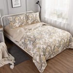 Постельное белье без пододеяльника с одеялом Sofi De Marko ЛЮСИЛЬ хлопковый сатин V7 1,5 спальный, фото, фотография