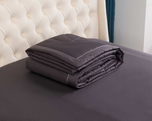 Постельное белье без пододеяльника с одеялом Sofi De Marko МАУРИЦИО хлопковый сатин V8 1,5 спальный, фото, фотография
