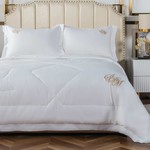 Постельное белье без пододеяльника с одеялом Sofi De Marko НЕЛЬСОН хлопковый сатин V4 1,5 спальный, фото, фотография