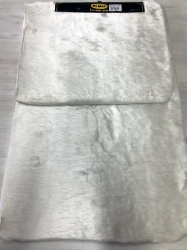 Набор ковриков для ванной Dorean PELUS белый 50х60, 60х100, фото, фотография