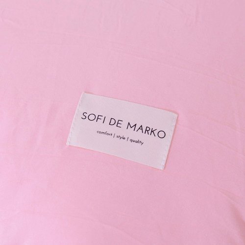 Одеяло Sofi De Marko МИНЕРВА микроволокно/хлопок+полиэстер персиковый 200х220, фото, фотография