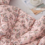 Одеяло Sofi De Marko ВАЛЕНТИНА микроволокно/хлопок персиковый 160х220, фото, фотография