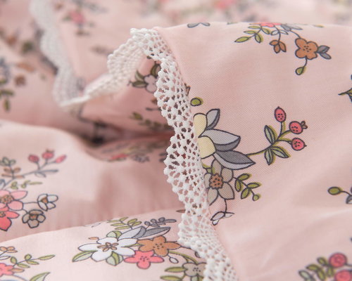 Одеяло Sofi De Marko ВАЛЕНТИНА микроволокно/хлопок персиковый 200х220, фото, фотография
